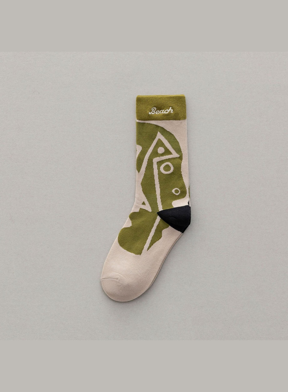 Y2k Colorful Cartoon Creative Socks