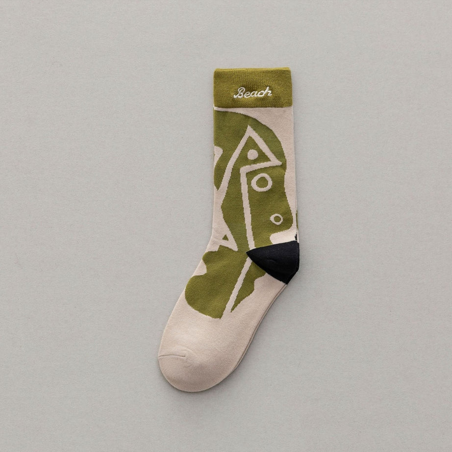 Y2k Colorful Cartoon Creative Socks