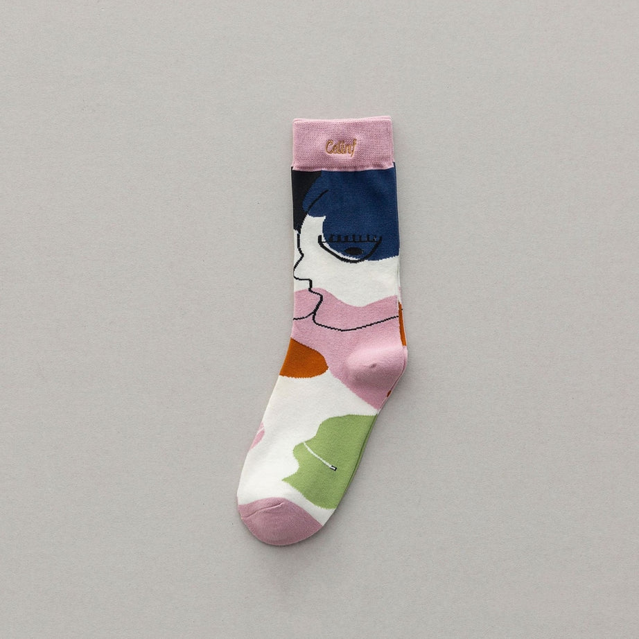 Y2k Colorful Cartoon Creative Socks