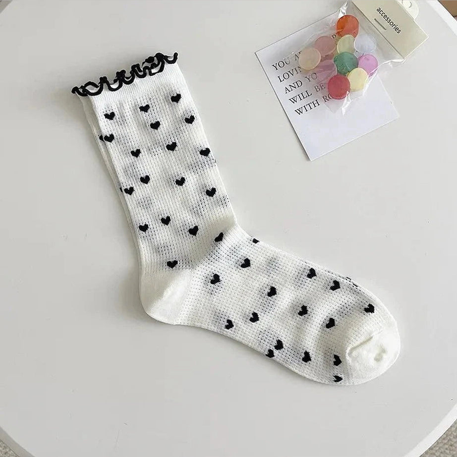 Y2k Colorful Dots Crew Socks