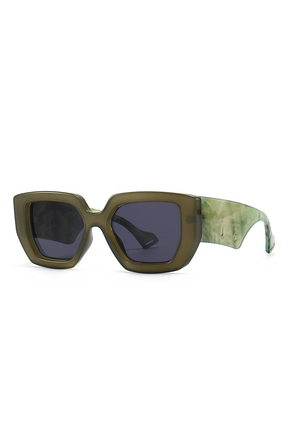 Y2k Colorful Square Luxury Sunglasses