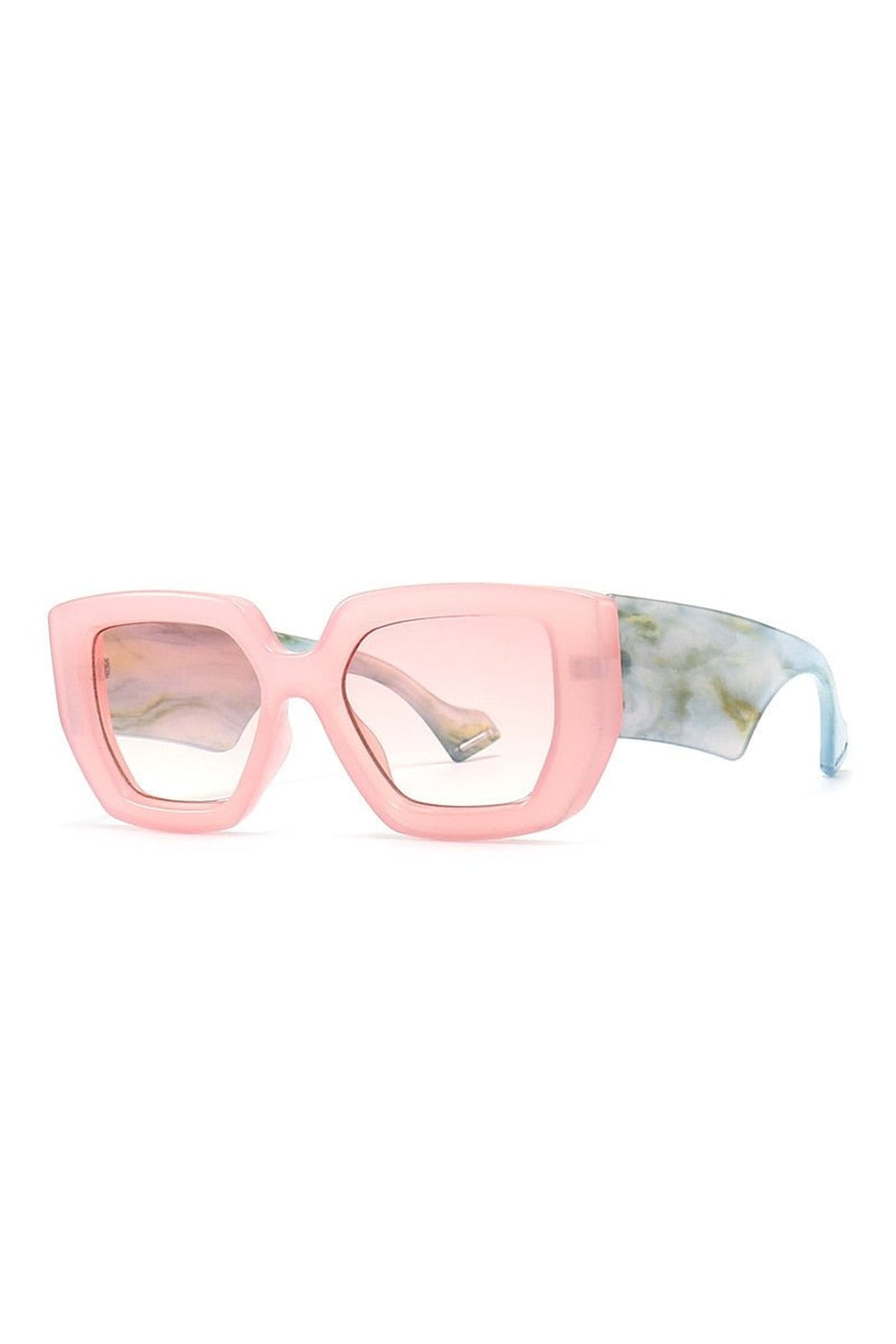 Y2k Colorful Square Luxury Sunglasses