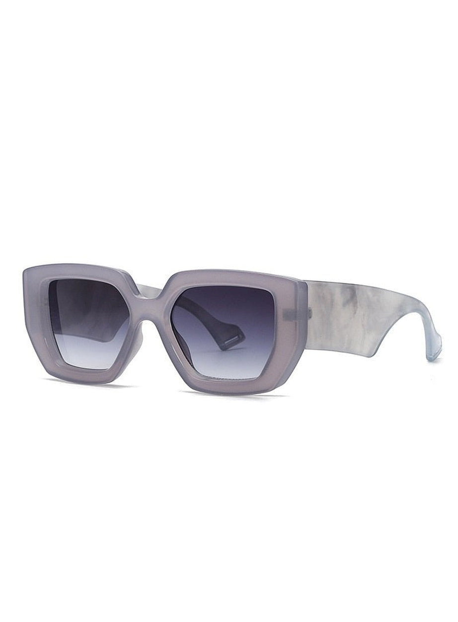 Y2k Colorful Square Luxury Sunglasses