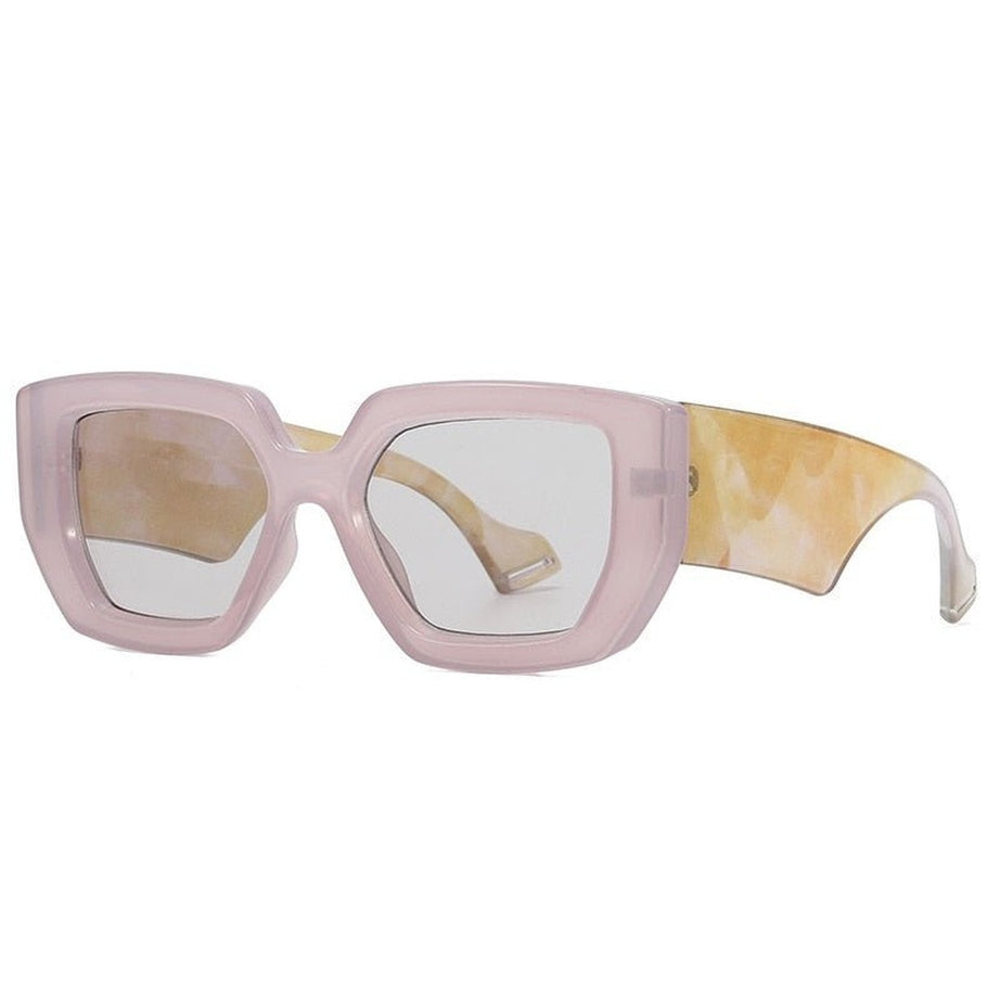 Y2k Colorful Square Luxury Sunglasses
