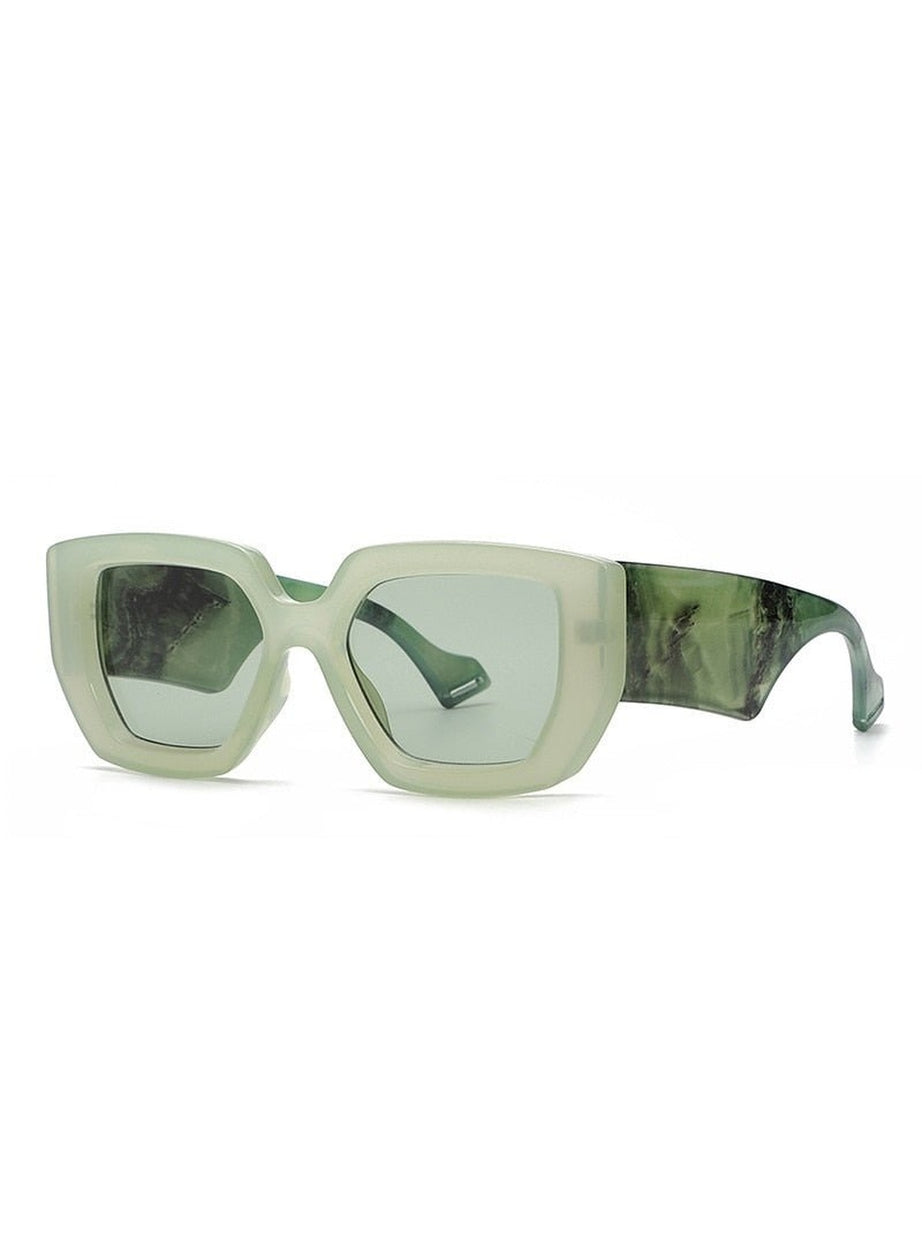 Y2k Colorful Square Luxury Sunglasses