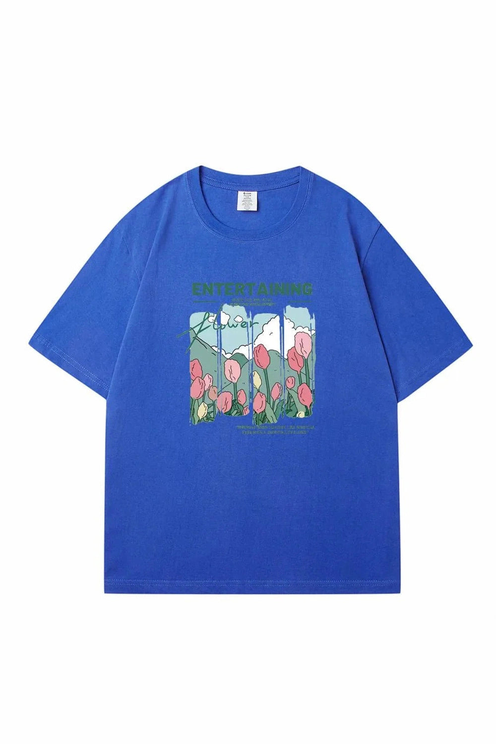Y2k Comics Flowers T-shirt