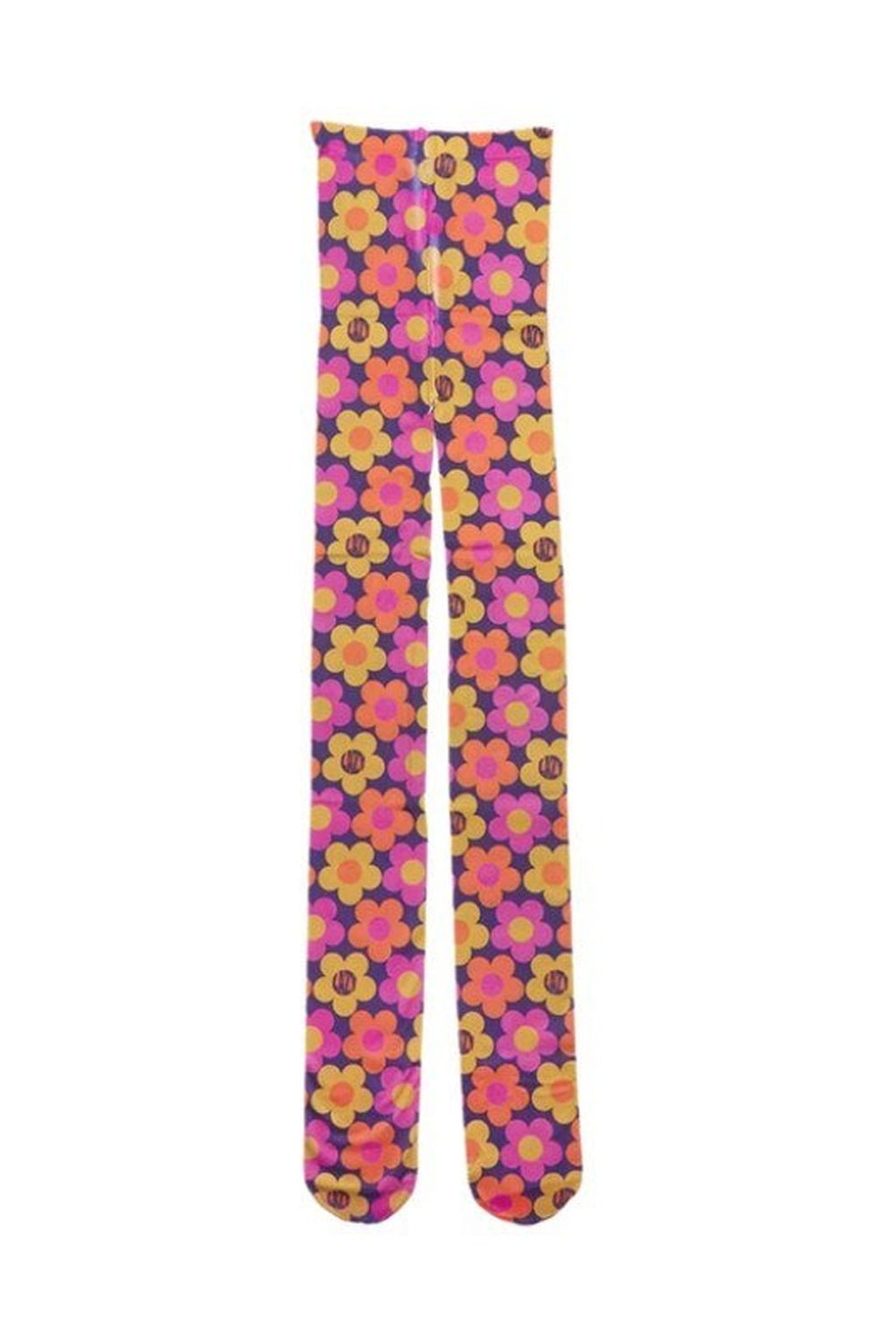 Y2k Compression Socks Floral Print