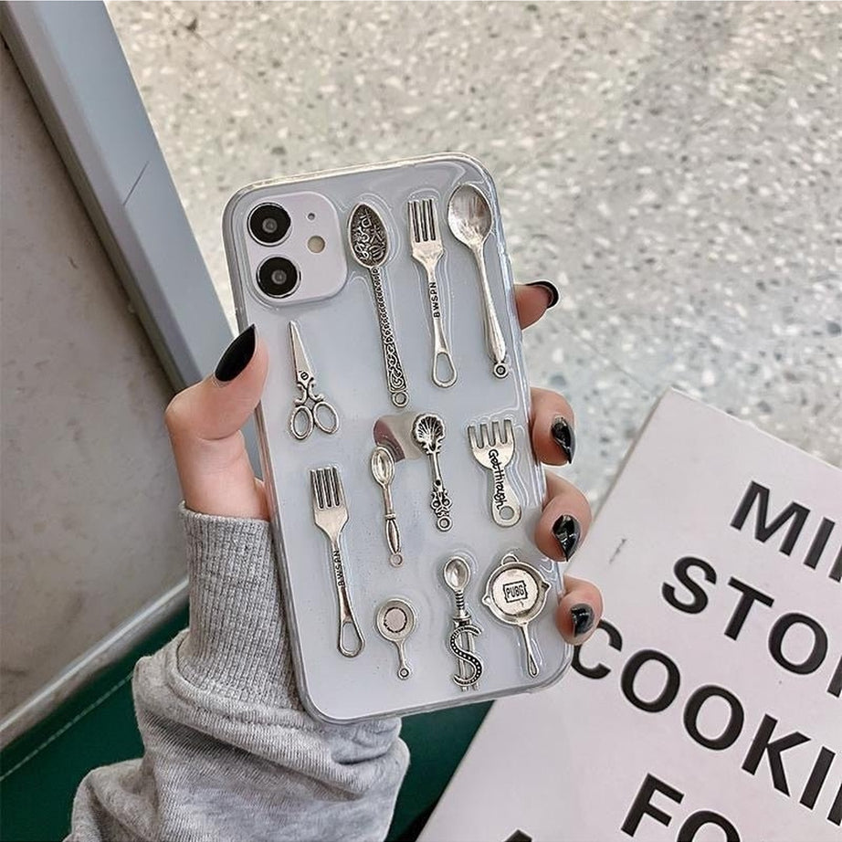 Y2k Cooker Transparent iPhone Case