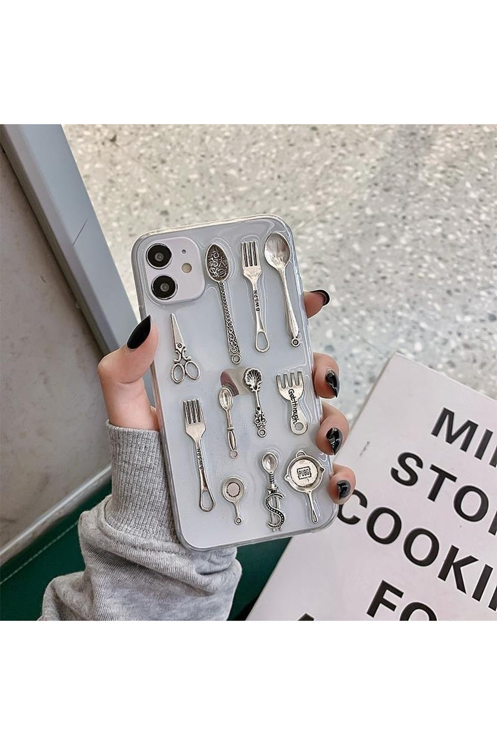 Y2k Cooker Transparent iPhone Case