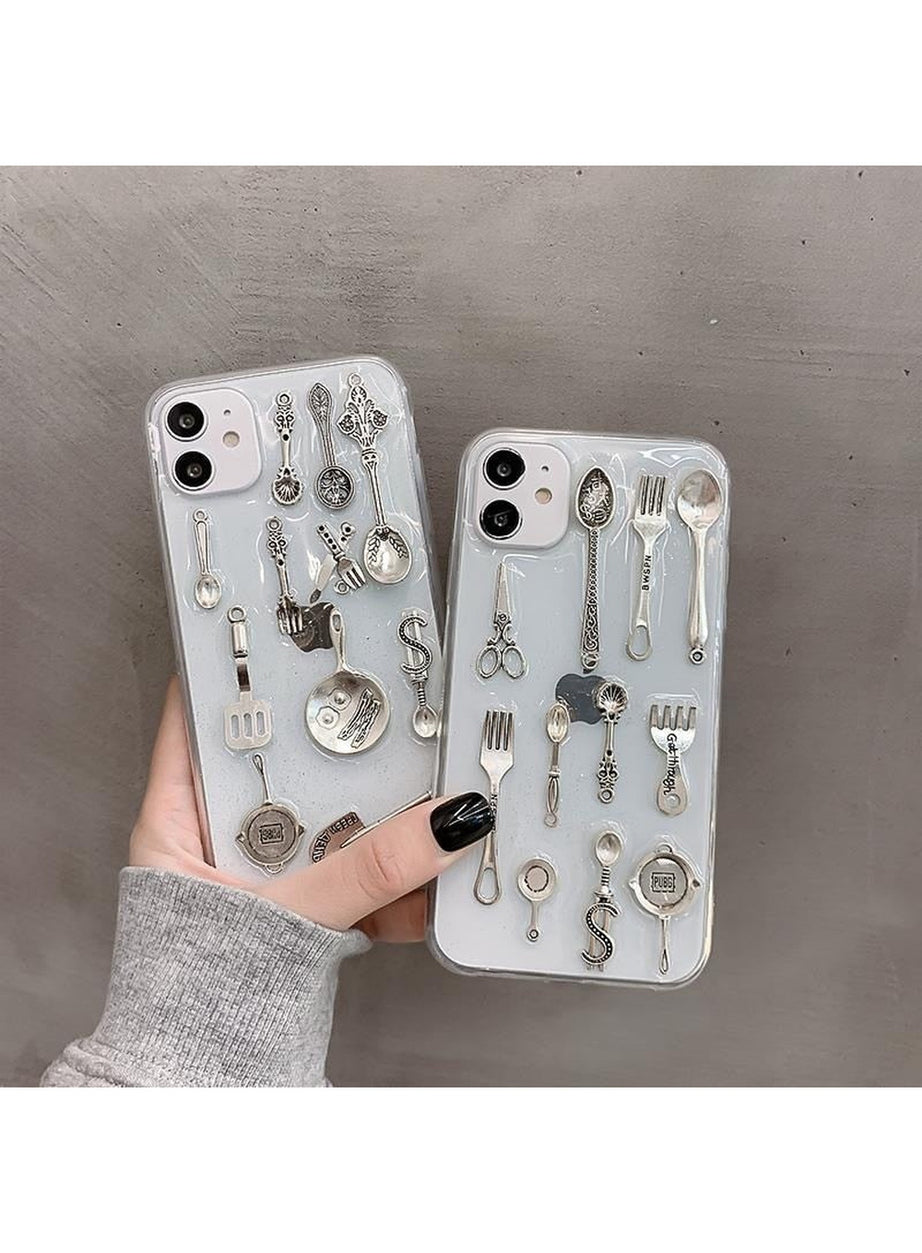 Y2k Cooker Transparent iPhone Case