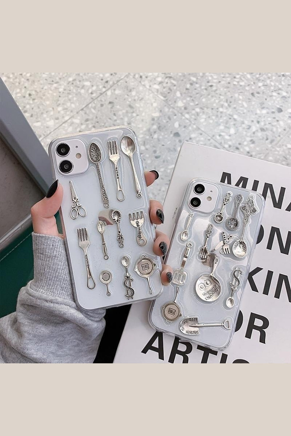 Y2k Cooker Transparent iPhone Case