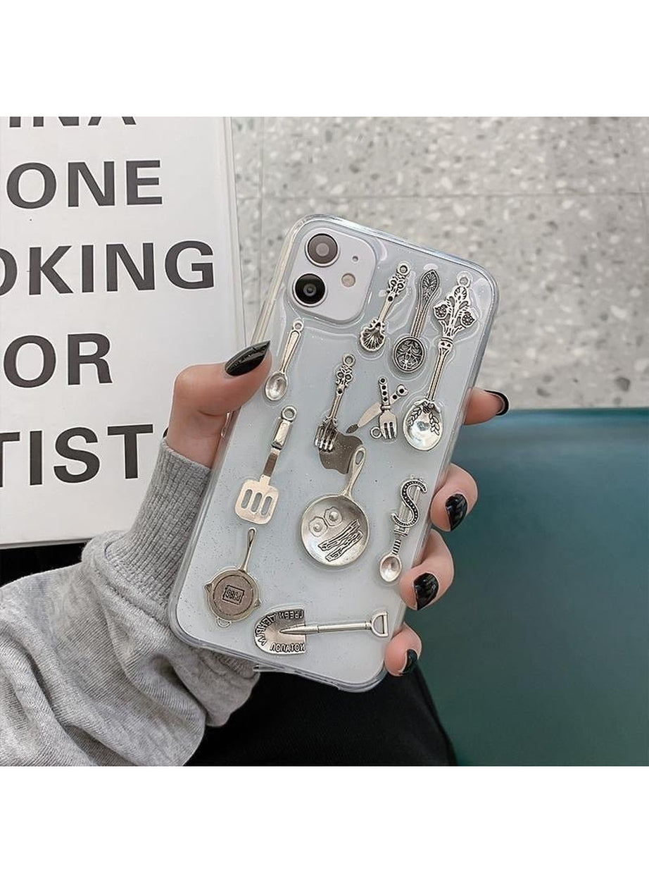 Y2k Cooker Transparent iPhone Case