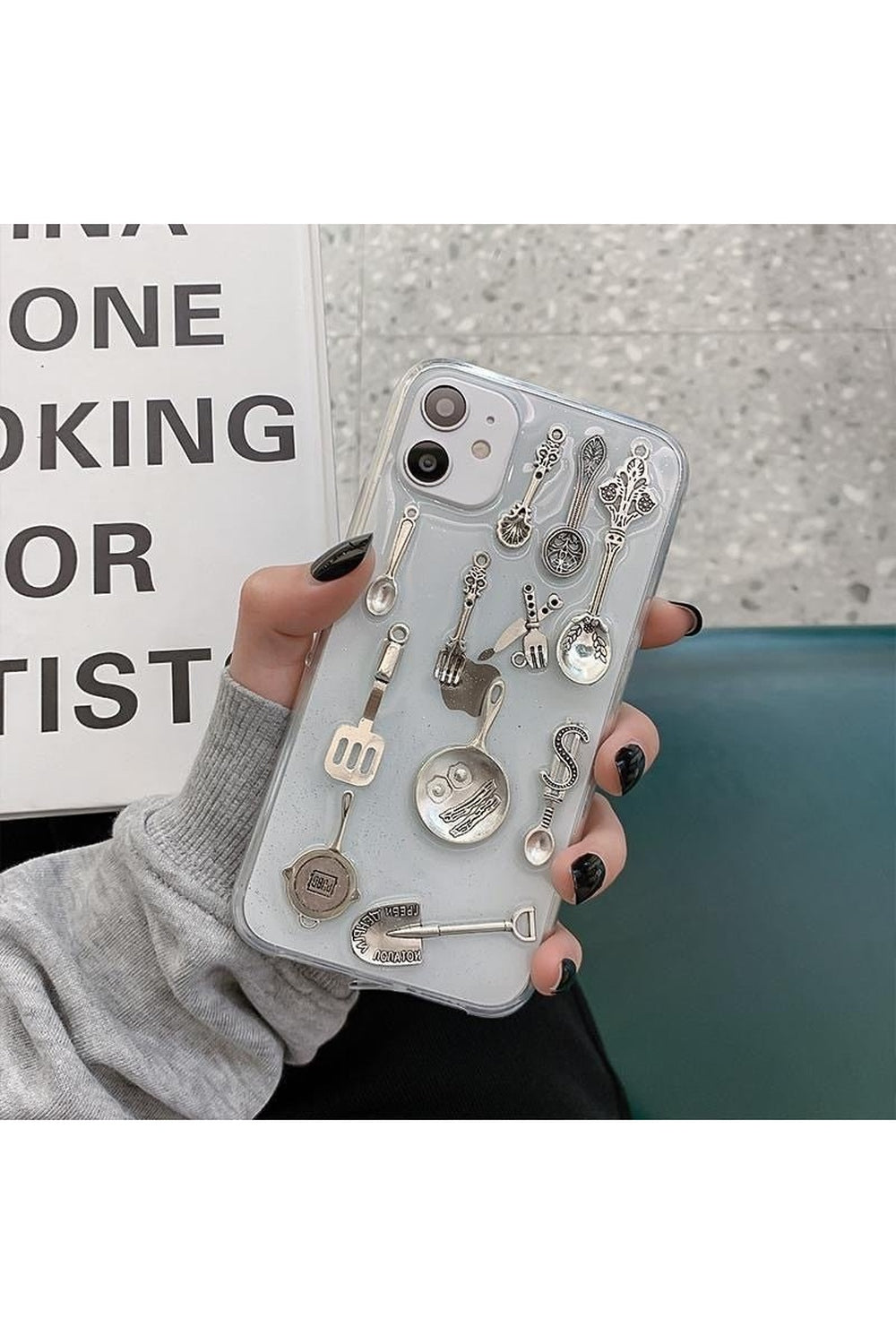 Y2k Cooker Transparent iPhone Case