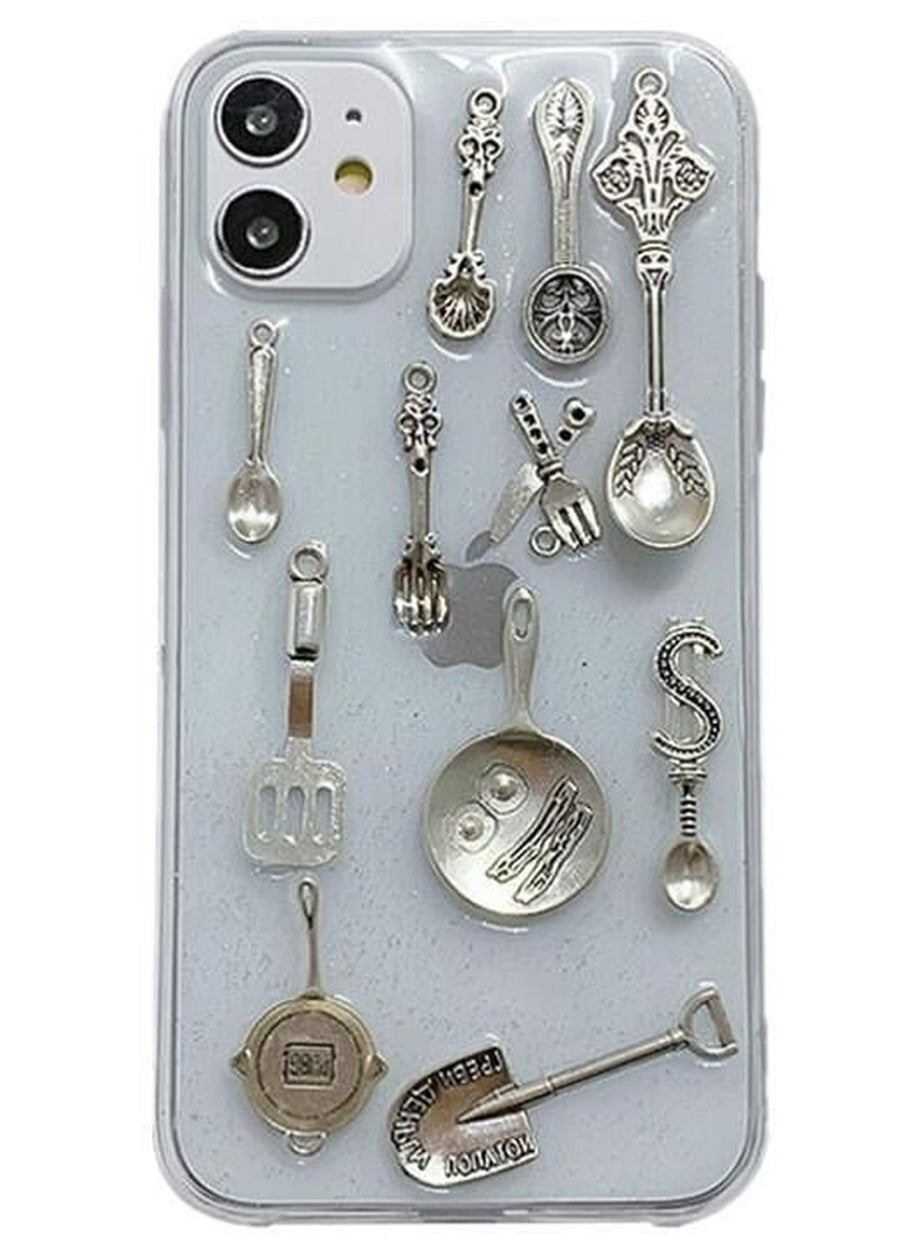 Y2k Cooker Transparent iPhone Case