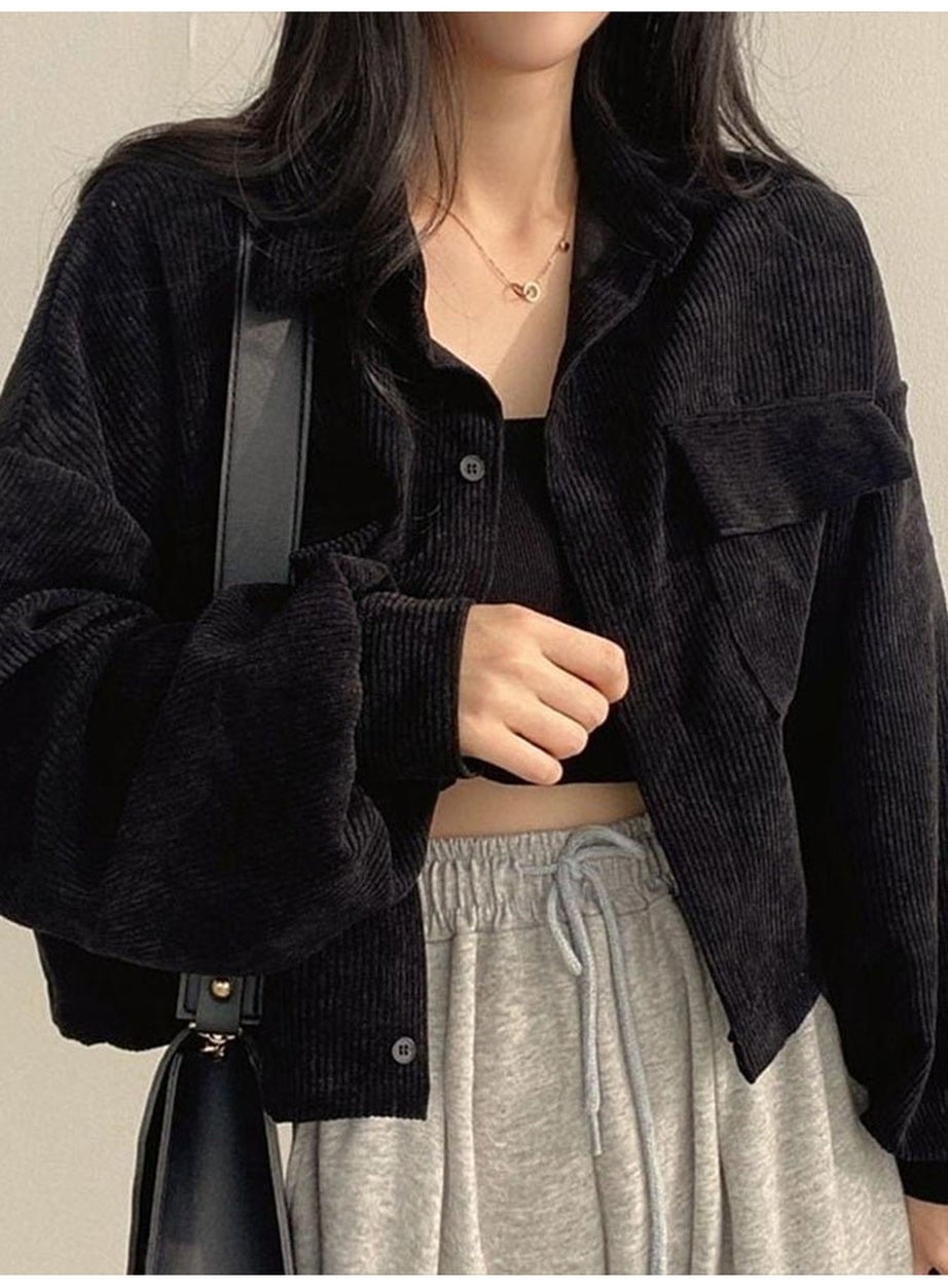Y2k Acubi Cropped Jacket