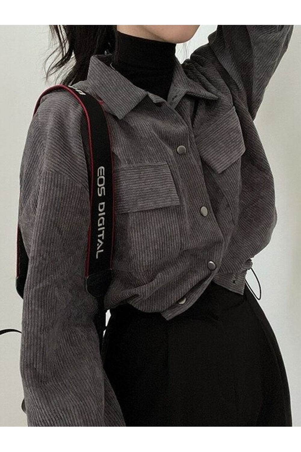 Y2k Acubi Cropped Jacket