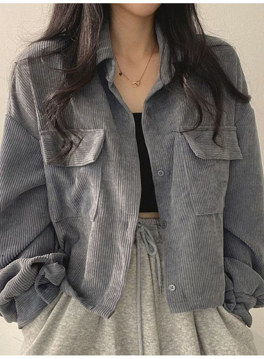 Y2k Acubi Cropped Jacket