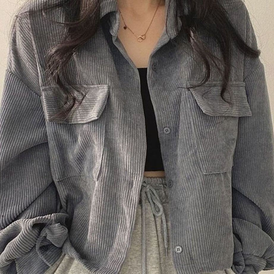 Y2k Acubi Cropped Jacket