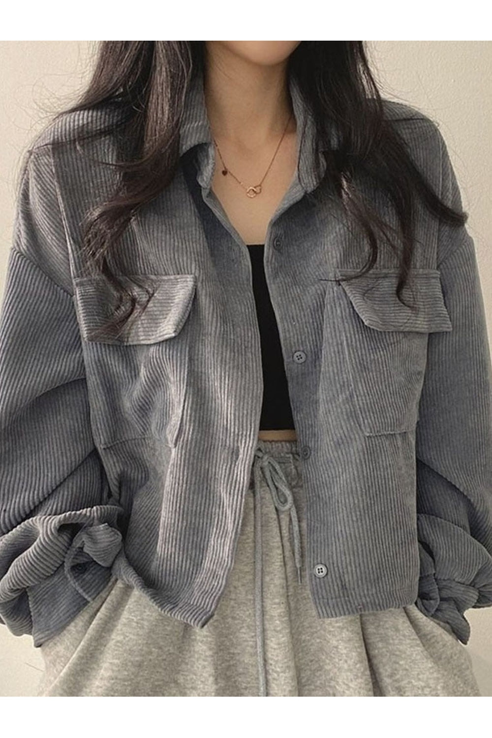 Y2k Acubi Cropped Jacket