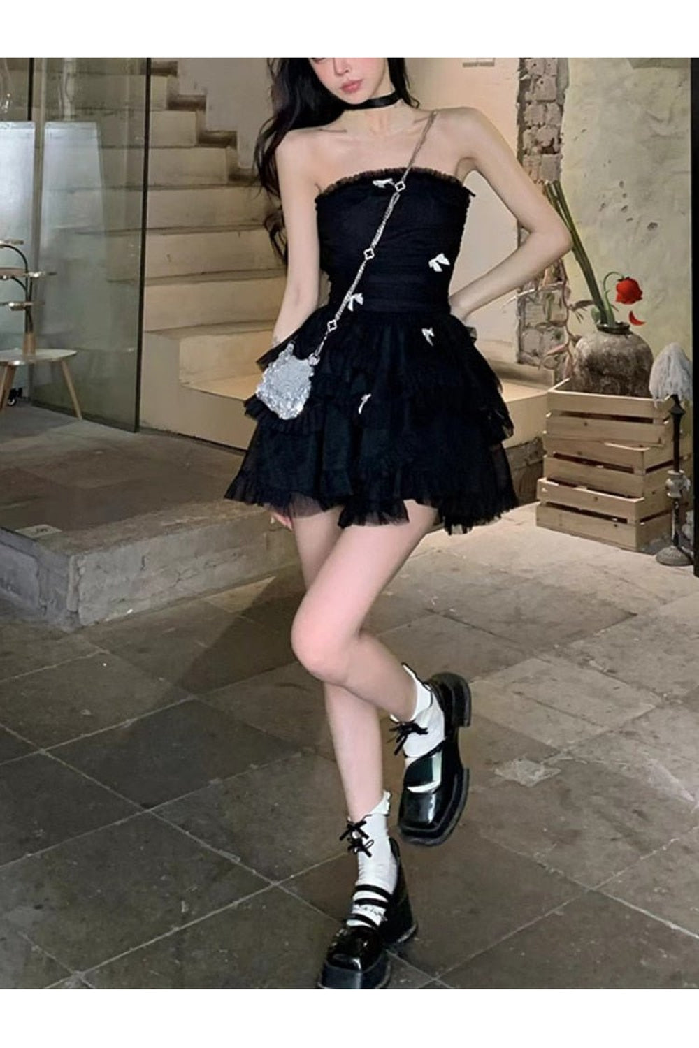 Y2k Corset Coquette Mini Dress