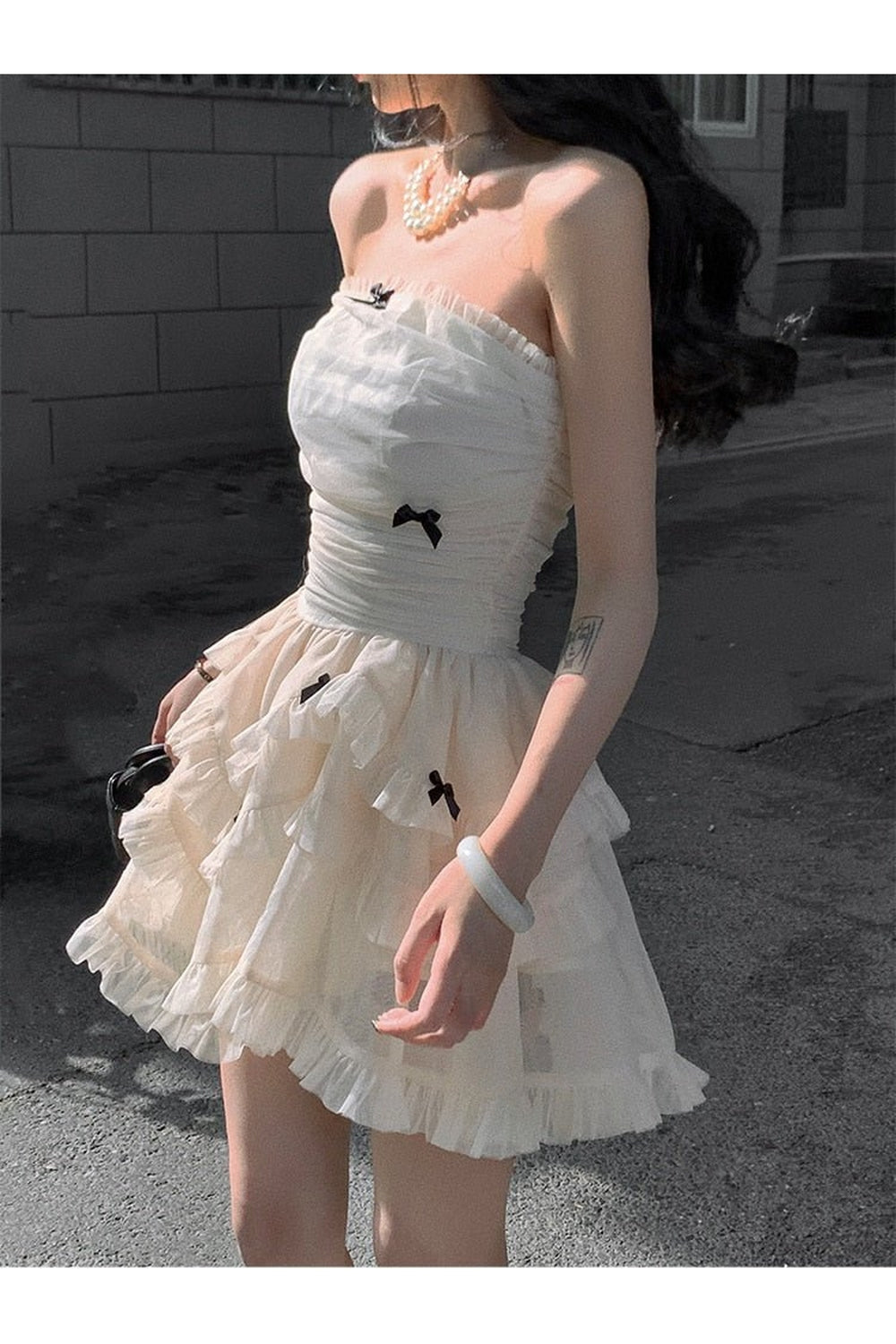 Y2k Corset Coquette Mini Dress