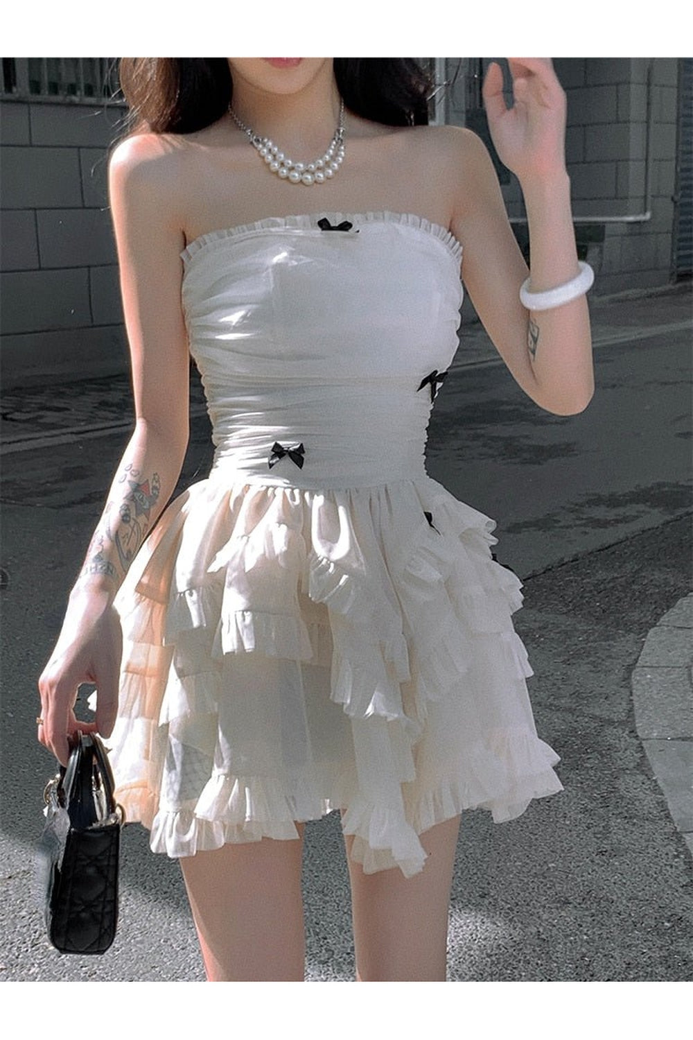 Y2k Corset Coquette Mini Dress