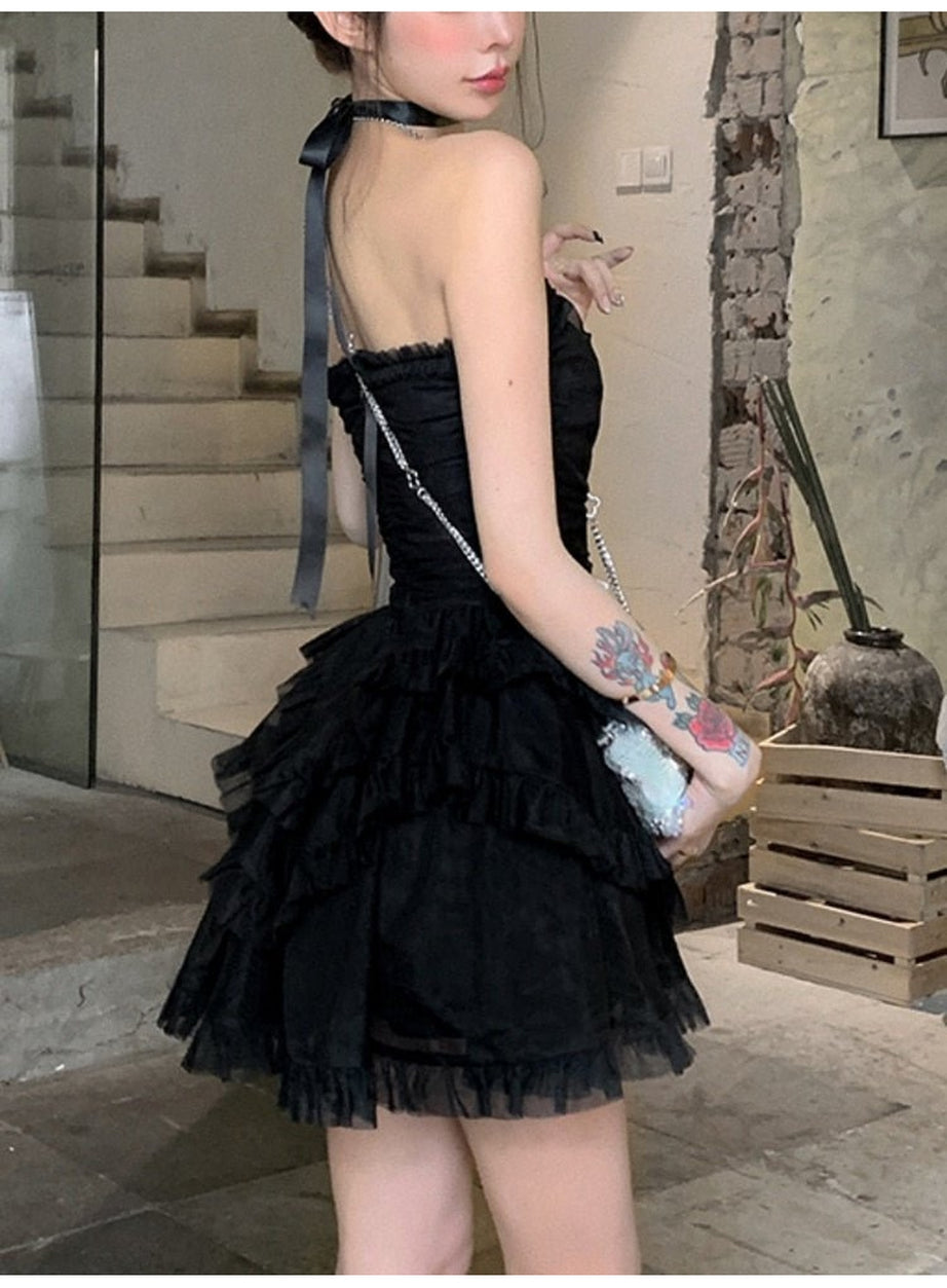 Y2k Corset Coquette Mini Dress