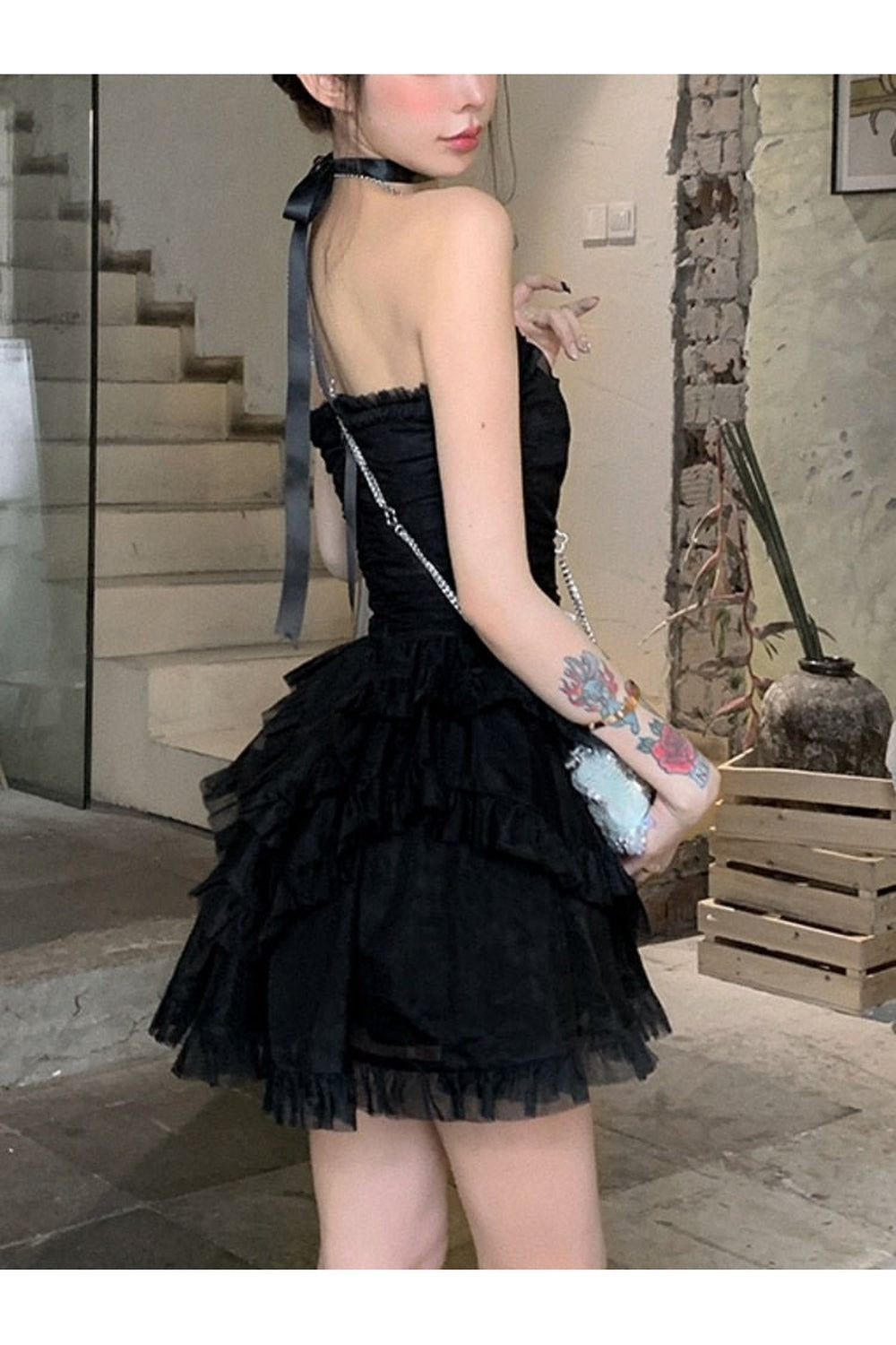 Y2k Corset Coquette Mini Dress
