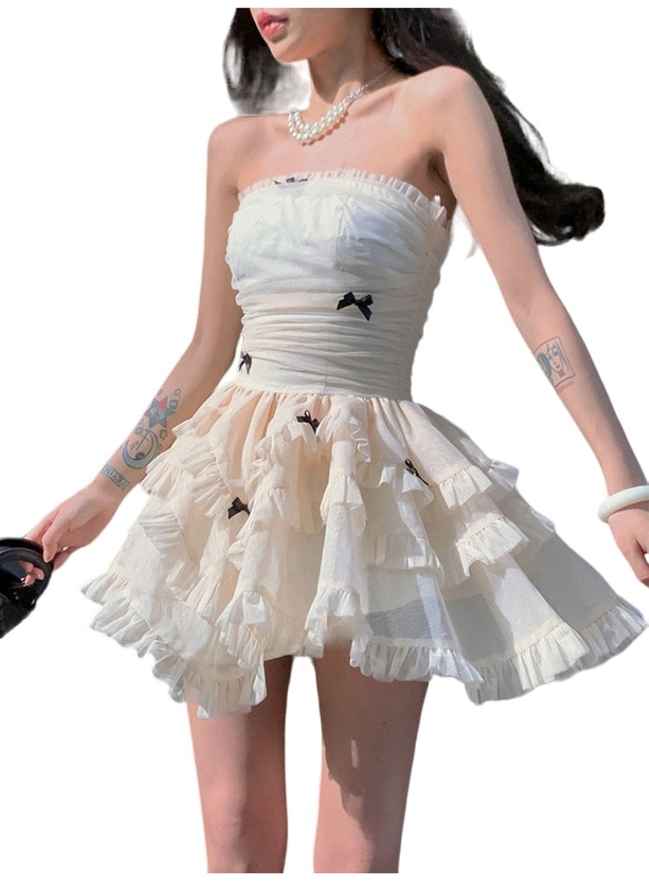 Y2k Corset Coquette Mini Dress