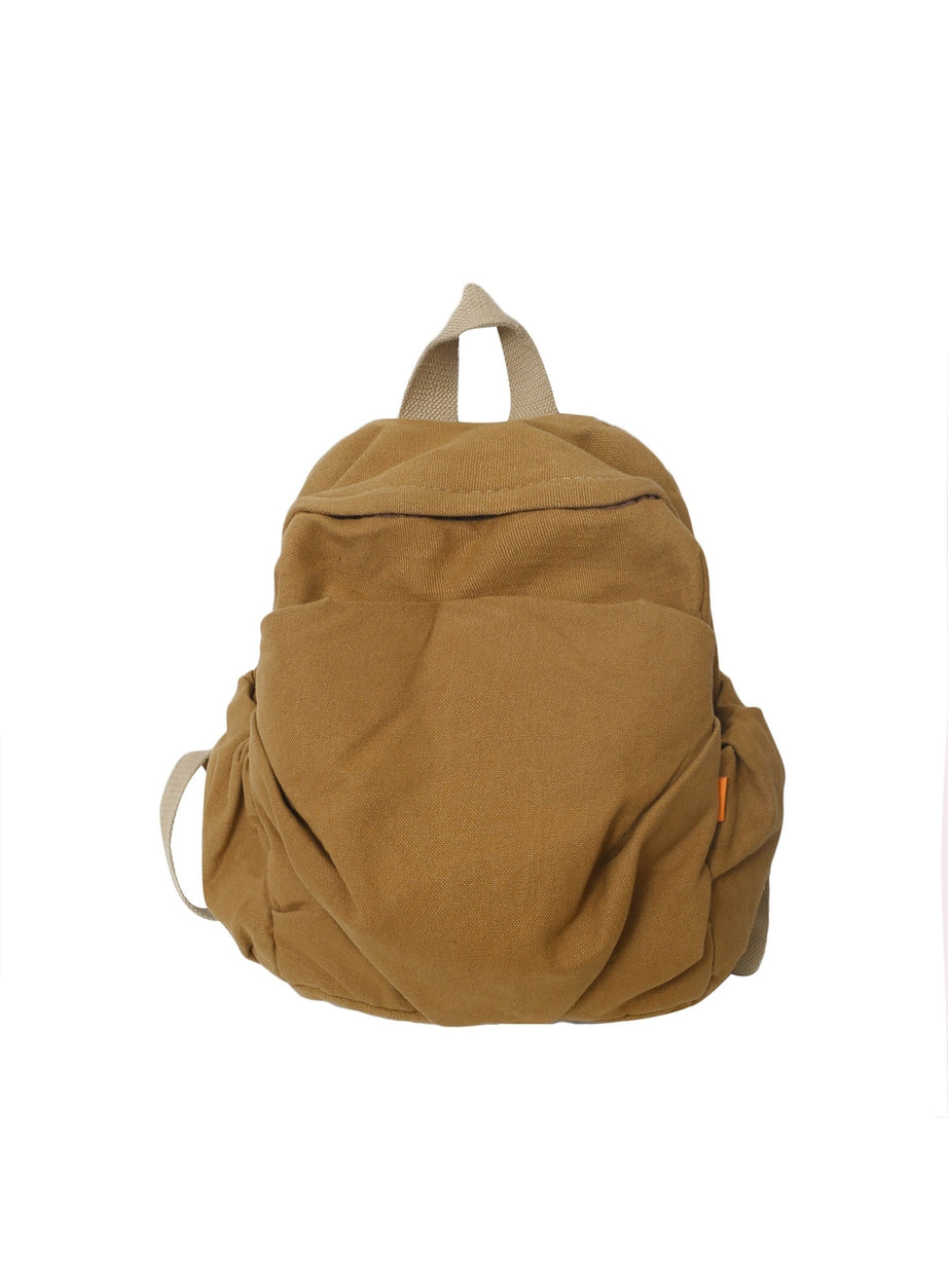 Y2k Cotton Black Travel Backpack