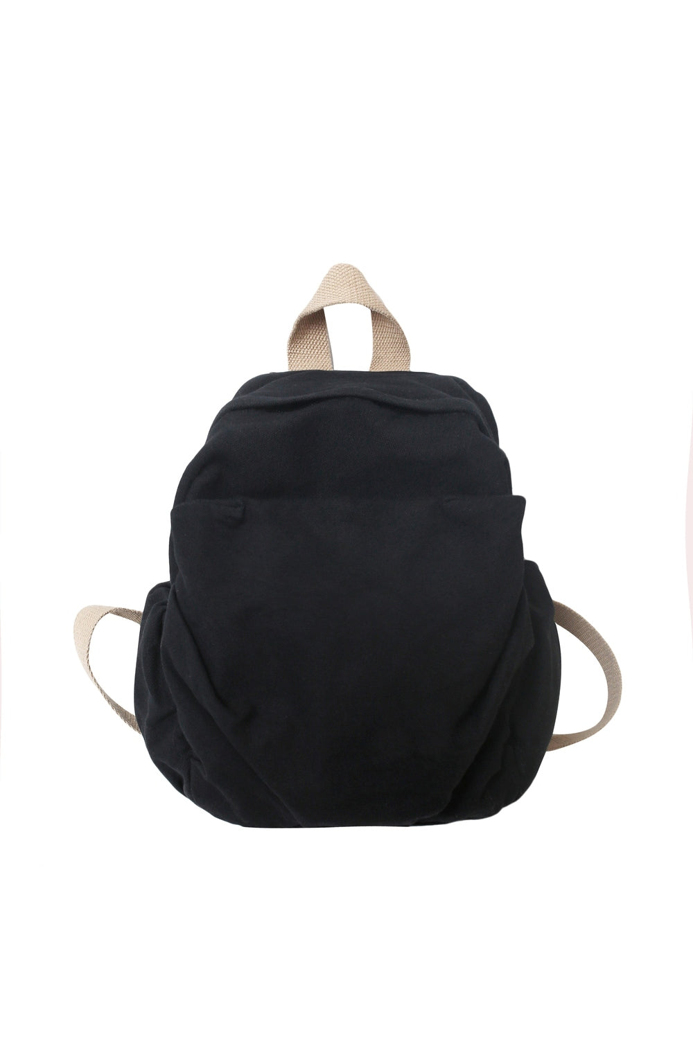 Y2k Cotton Black Travel Backpack