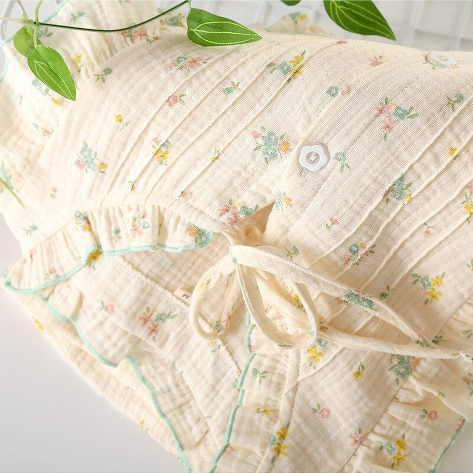 Y2k Cotton Spring Pajama Set