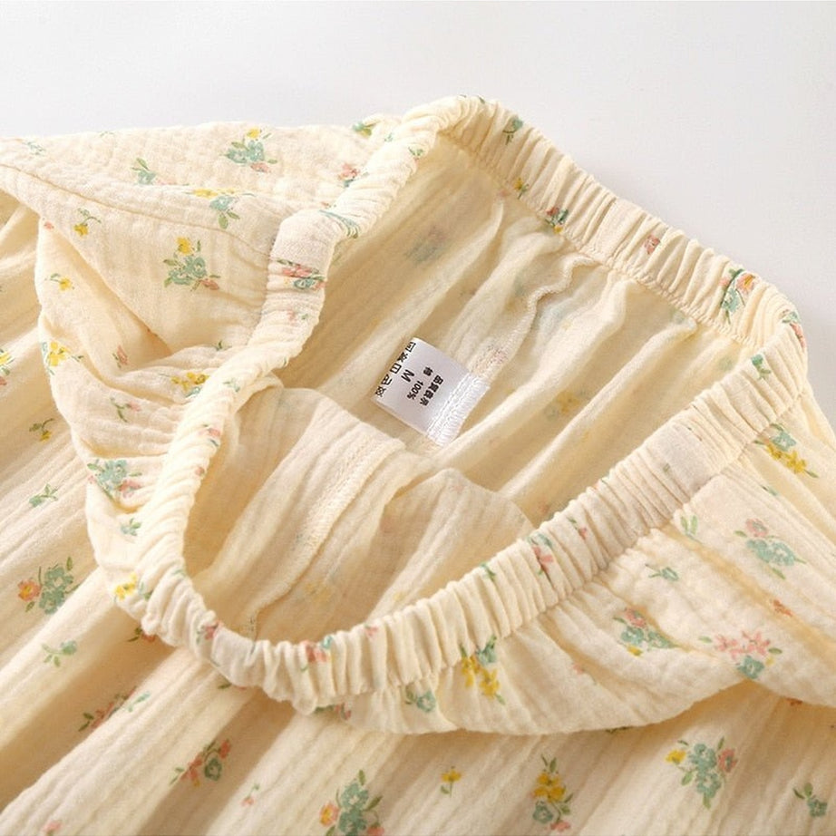 Y2k Cotton Spring Pajama Set