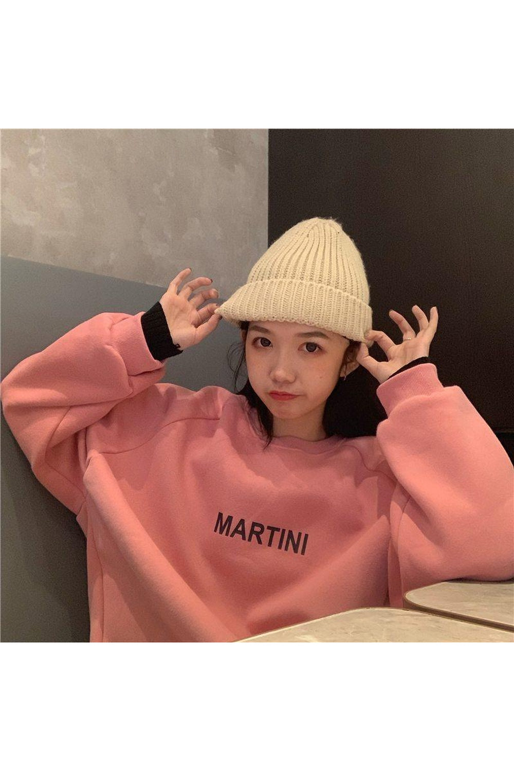 Y2k Couples Oversize sweatshirt