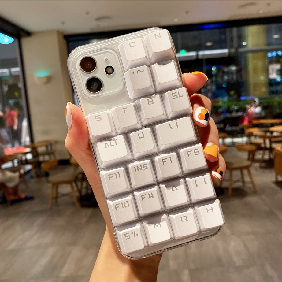 Y2k Creative Keyboard Case for iPhone