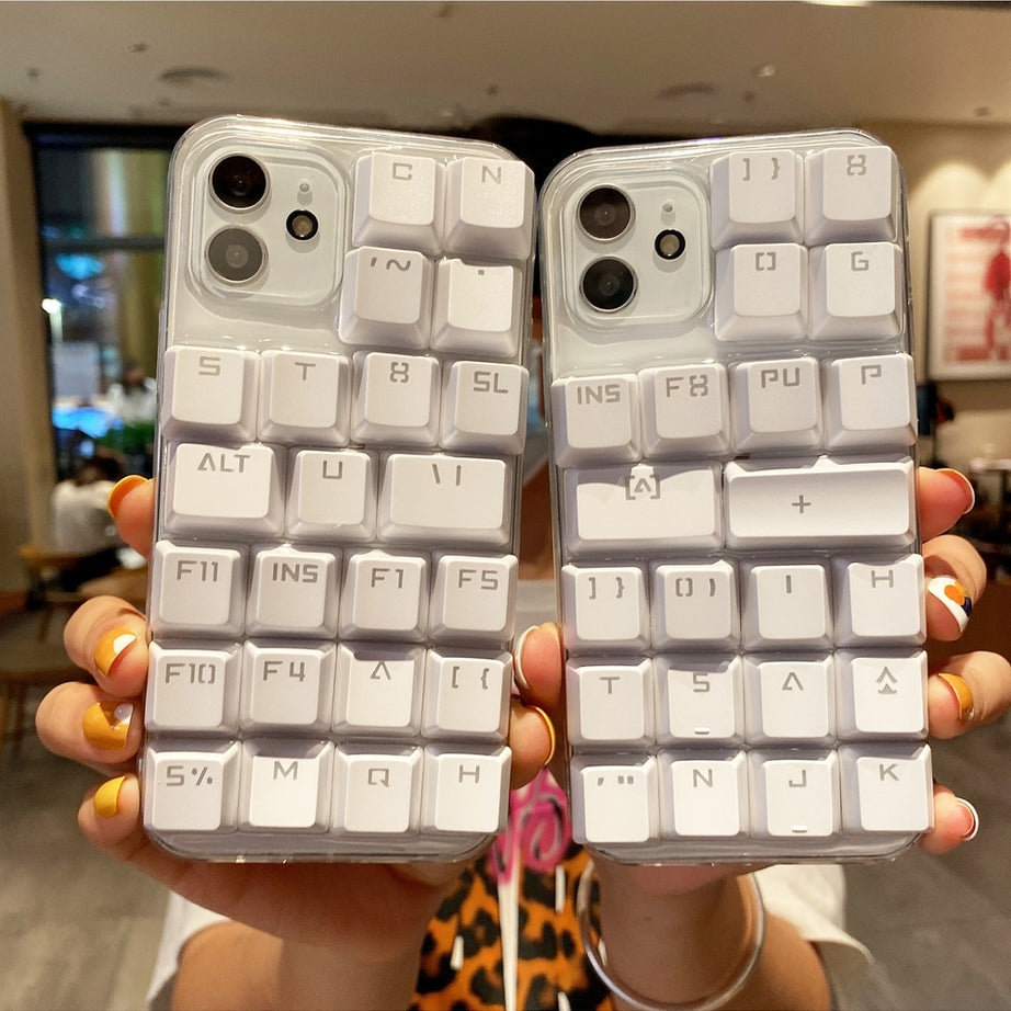 Y2k Creative Keyboard Case for iPhone