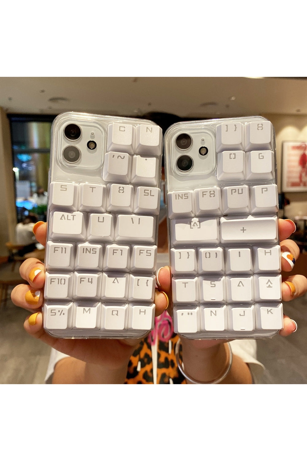 Y2k Creative Keyboard Case for iPhone