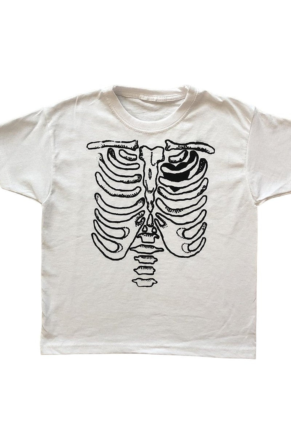 Y2k Crop Tops Skull Graphic Grunge