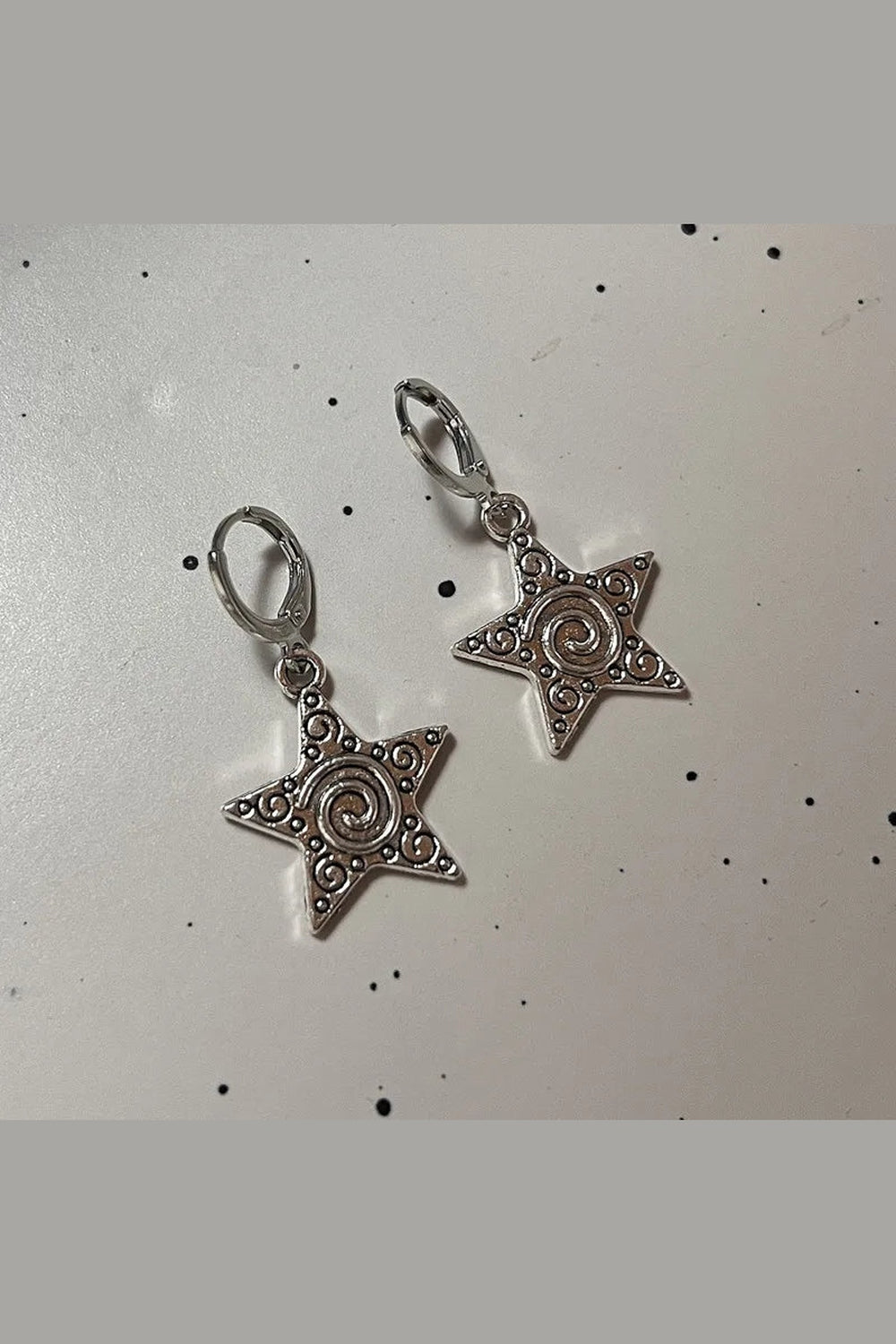 Y2k Cross Crystal Silver Earrings Gifts