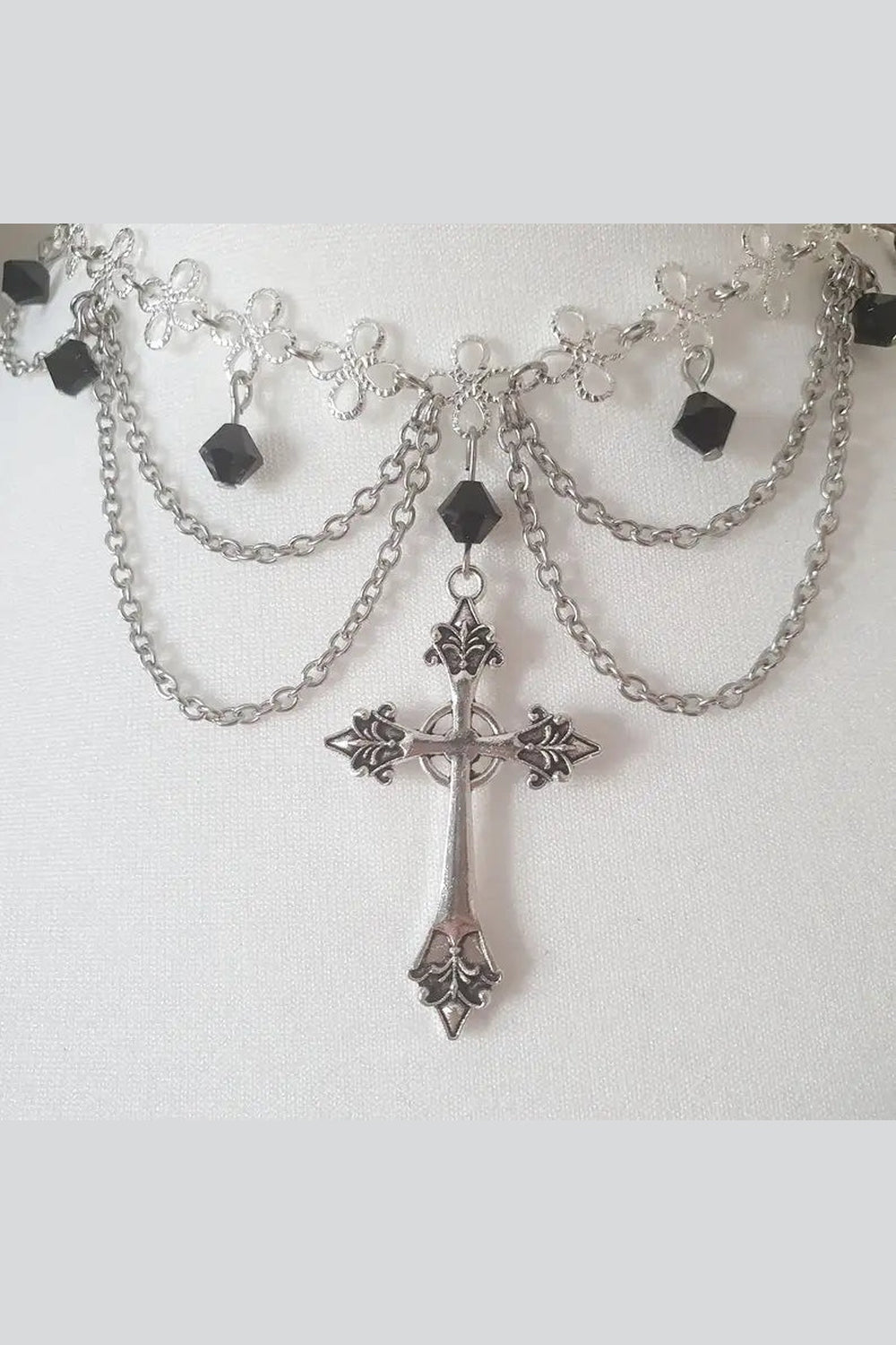Y2k Cross Princess Gothic Rosary
