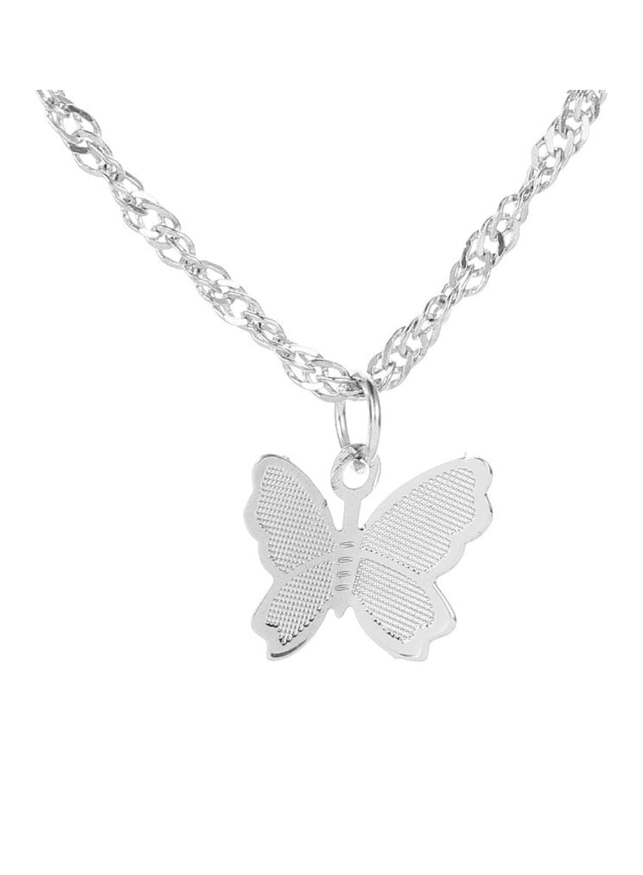 Y2k Crystal Heart Goth Alt Necklace