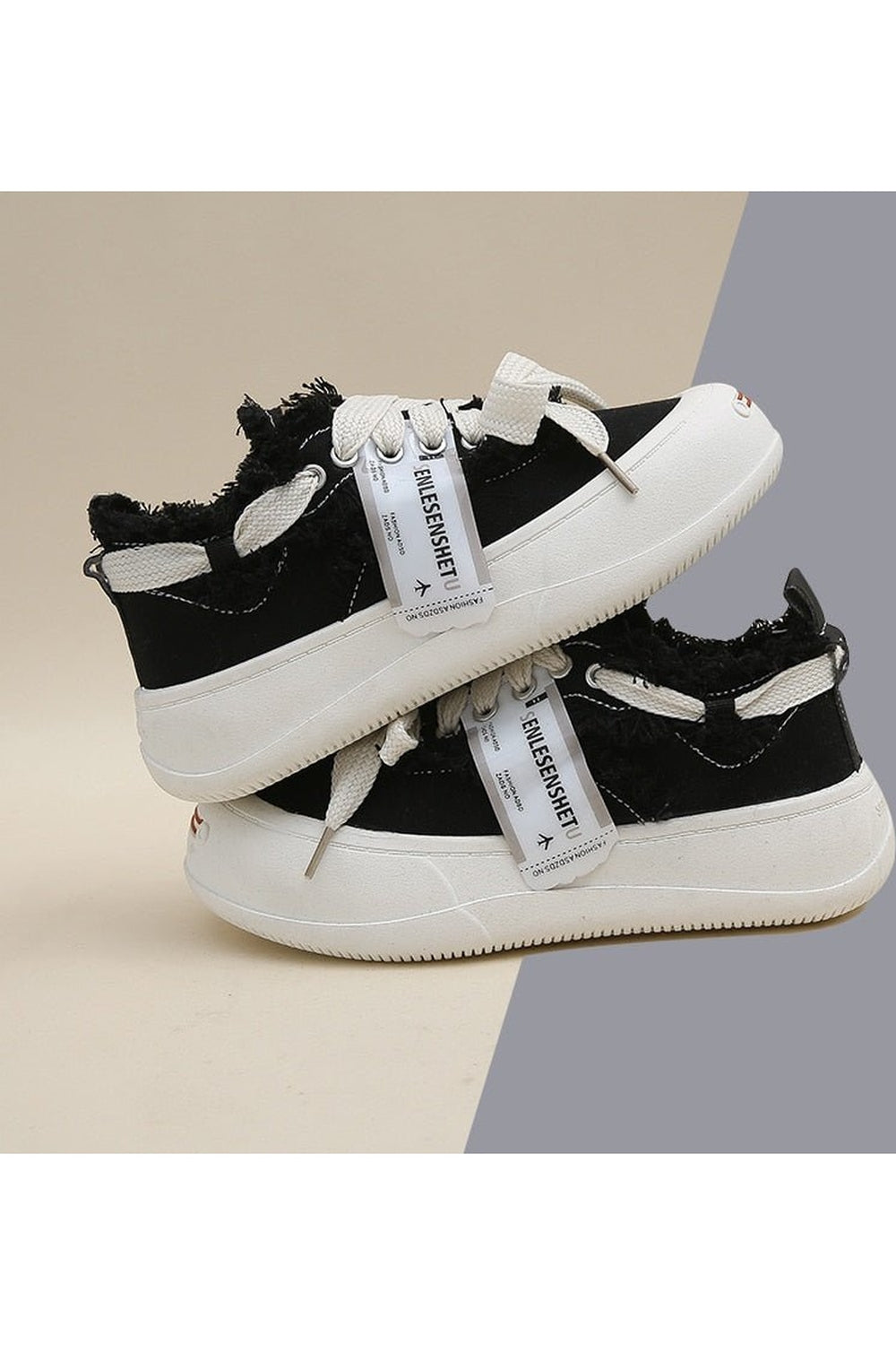 Y2k Cut Casual Canvas Shoes