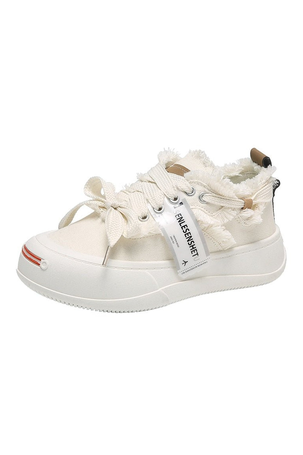 Y2k Cut Casual Canvas Shoes