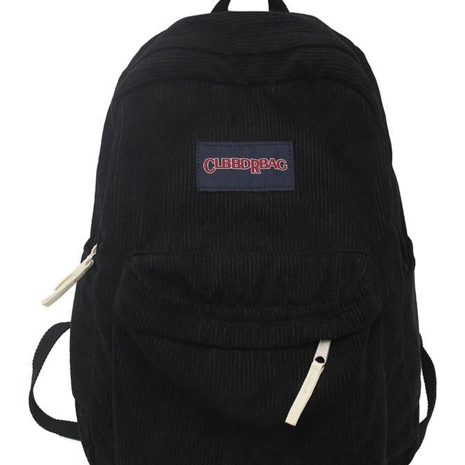 Y2k Cute Corduroy Preppy Backpack