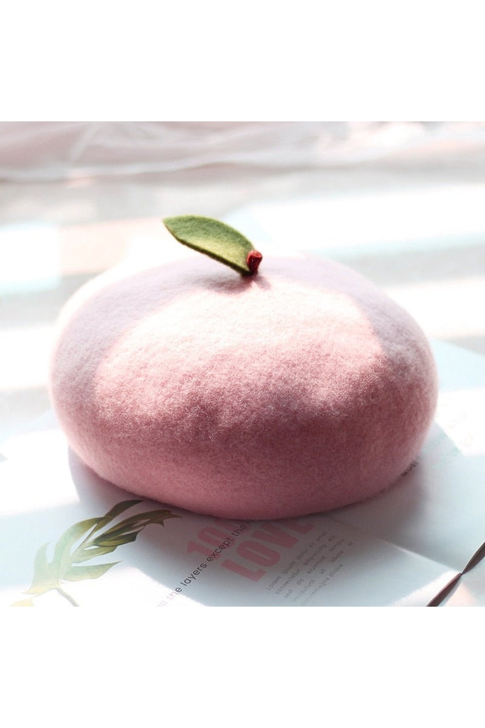 Y2k Cute Fruit Painter Beret