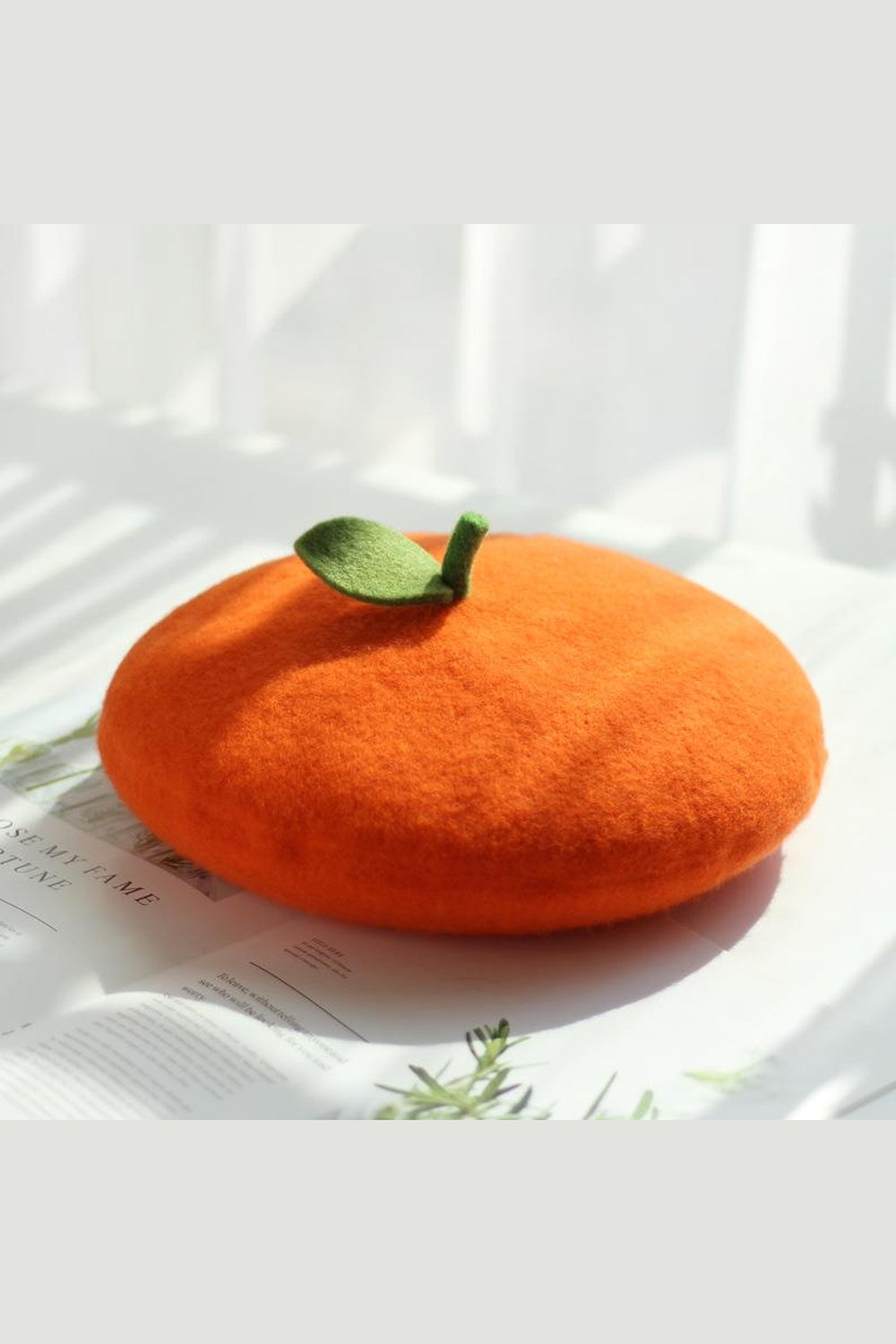 Y2k Cute Fruit Painter Beret