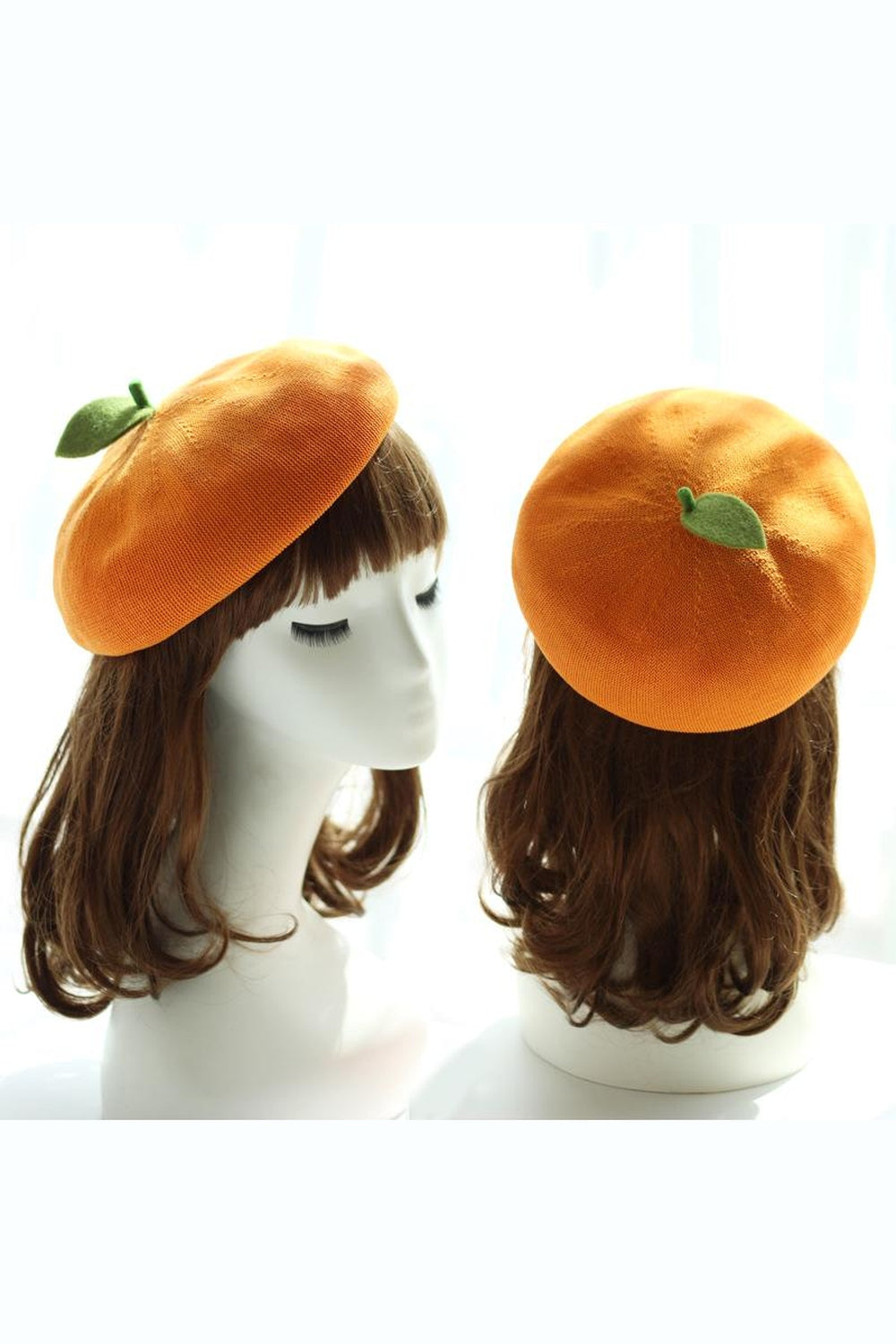 Y2k Cute Fruit Painter Beret
