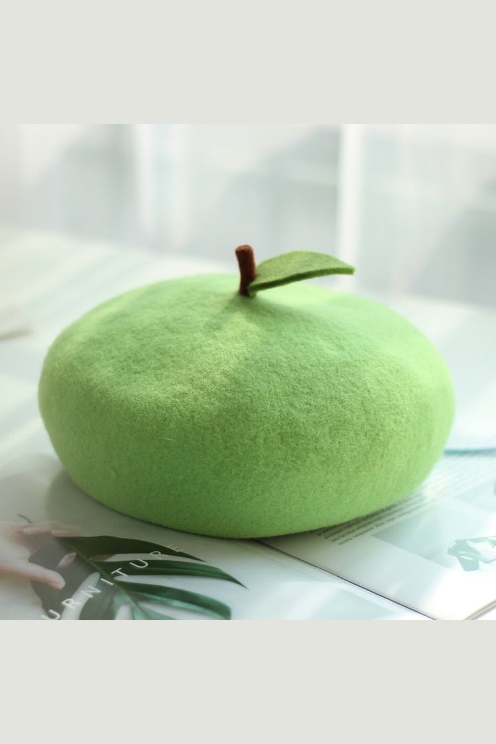 Y2k Cute Fruit Painter Beret