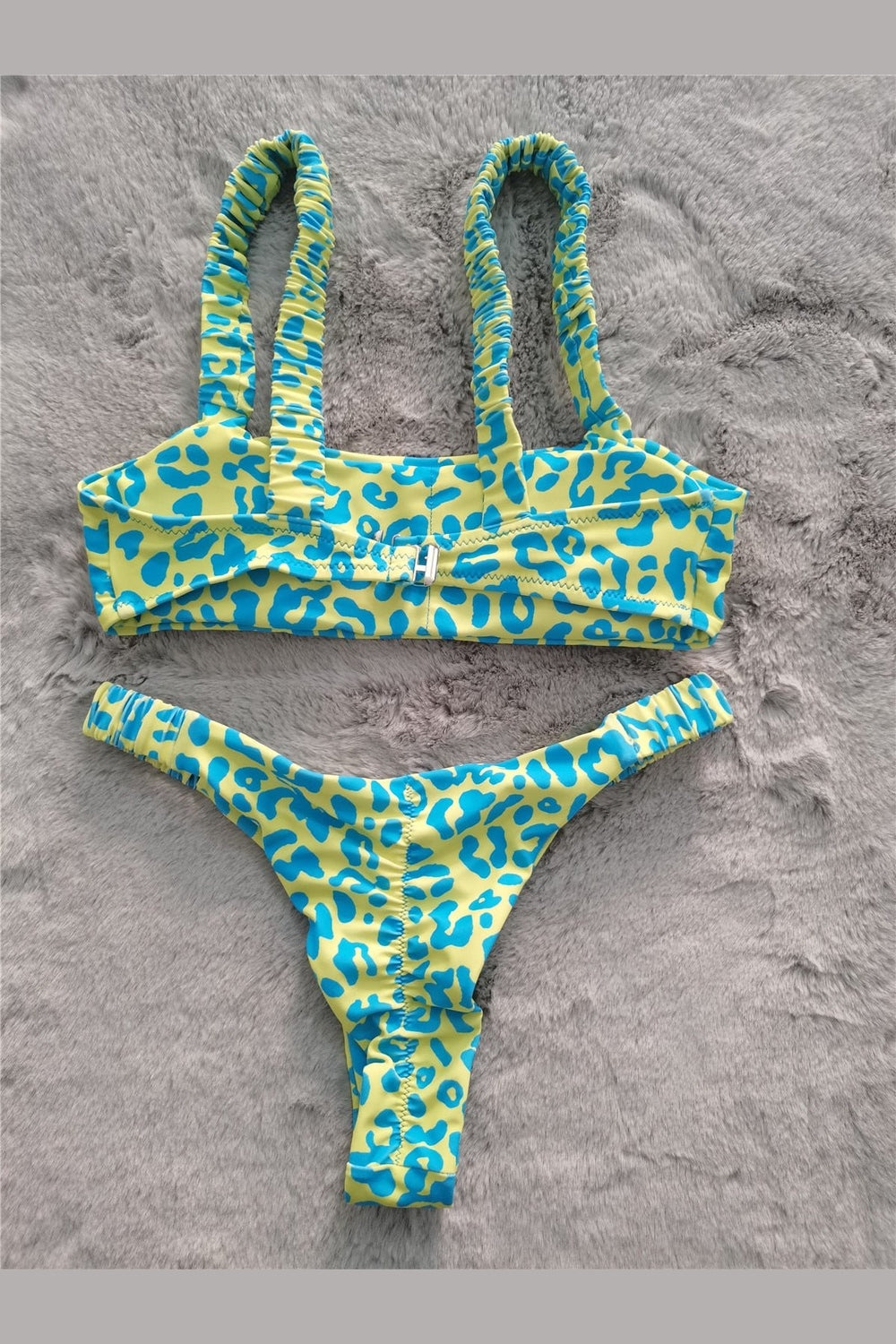Y2k Cute Leopard Aesthetic Swimsuit