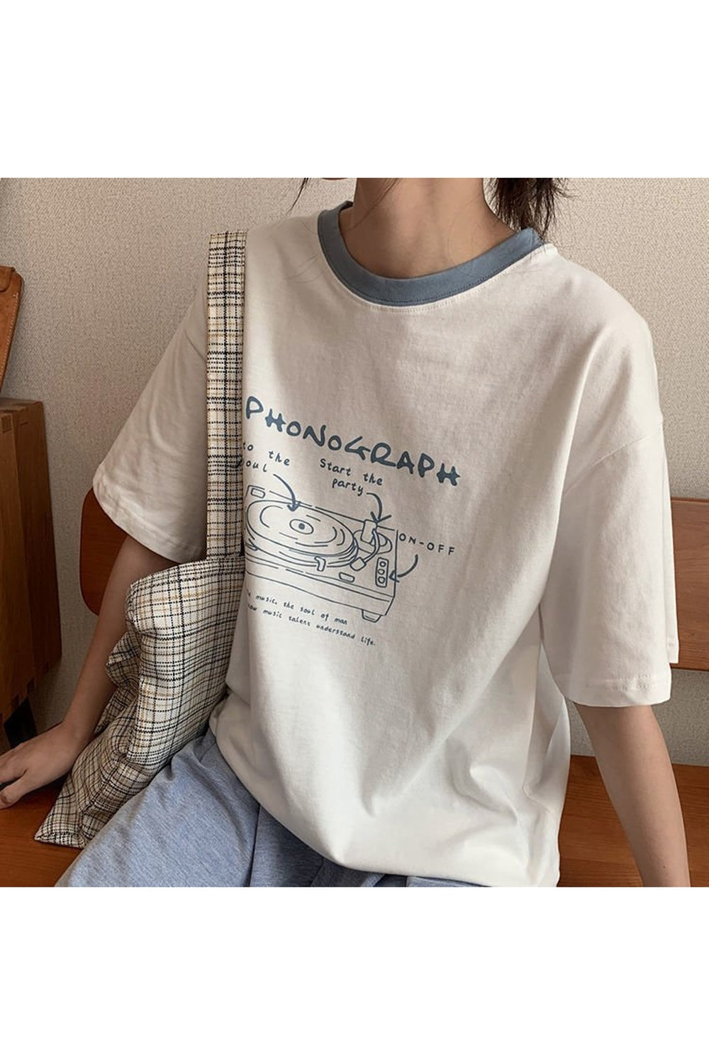 Y2k Cute Printed Aesthetic T-shirt